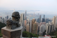 Aussicht am Peak in Hongkong