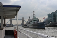 Bootsfahrt auf der Themse